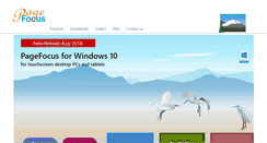 Desktop Screenshot of pagefocus.com